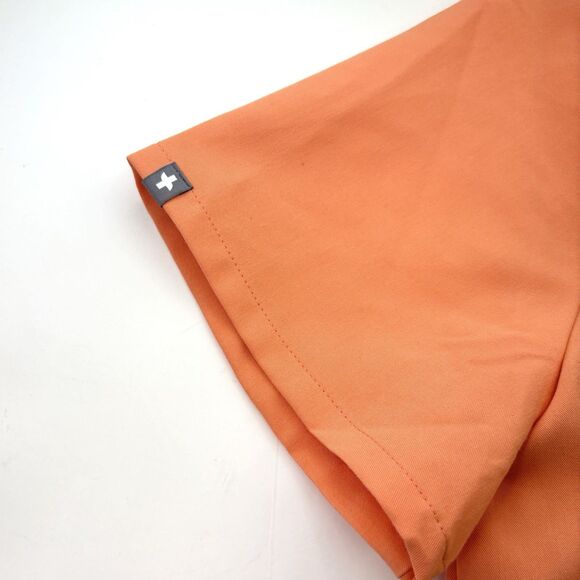 Figs Scrub Top Catarina One Pocket Scrub Shirt Women's Med‎ - Papaya Orange - Picture 5 of 7